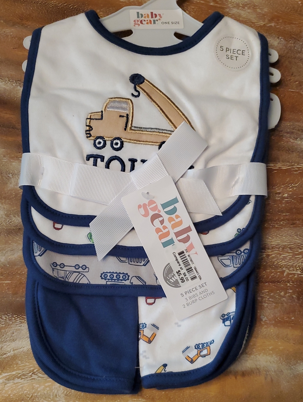 Baby Gear 5-Piece Bib Set
